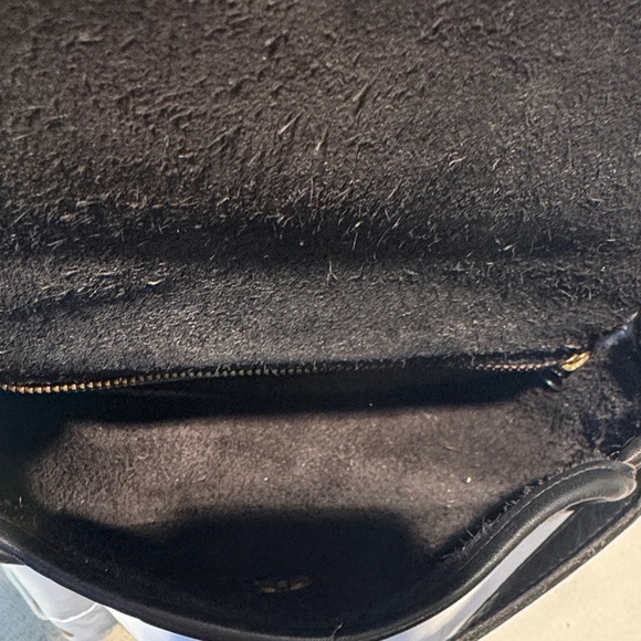 Coach vintage Black Leather Crossbody Bag - Picture 9 of 16